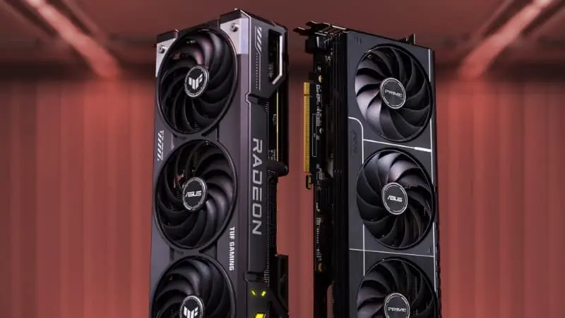 gpu rtx 5070 en rx 9070 xt